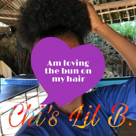 #33 Kinky, Natural feel - Bun, Pom-Pom, Puff - Picture 6 of 8